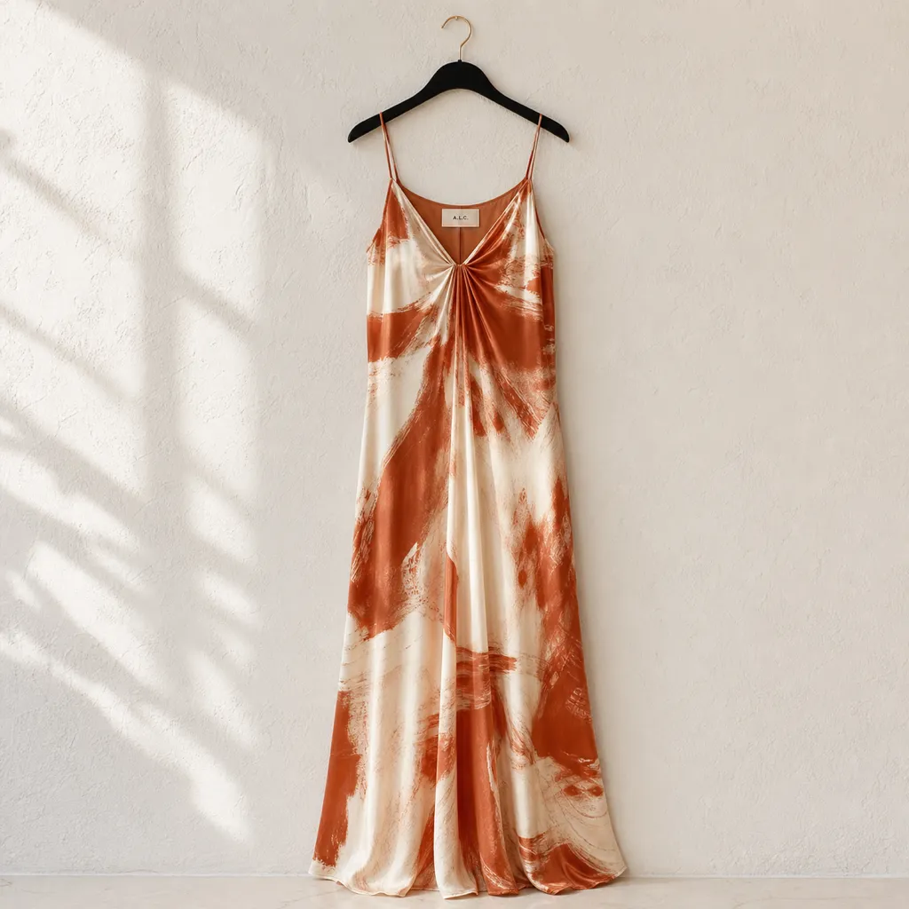 Vestido Longo Terracota (peça)